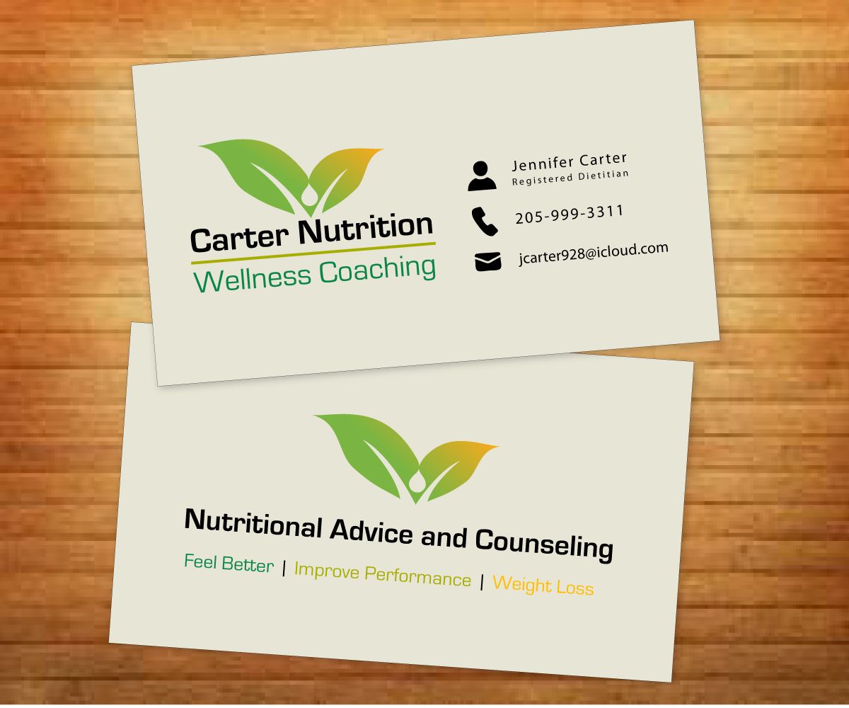 nutrition business cards 1