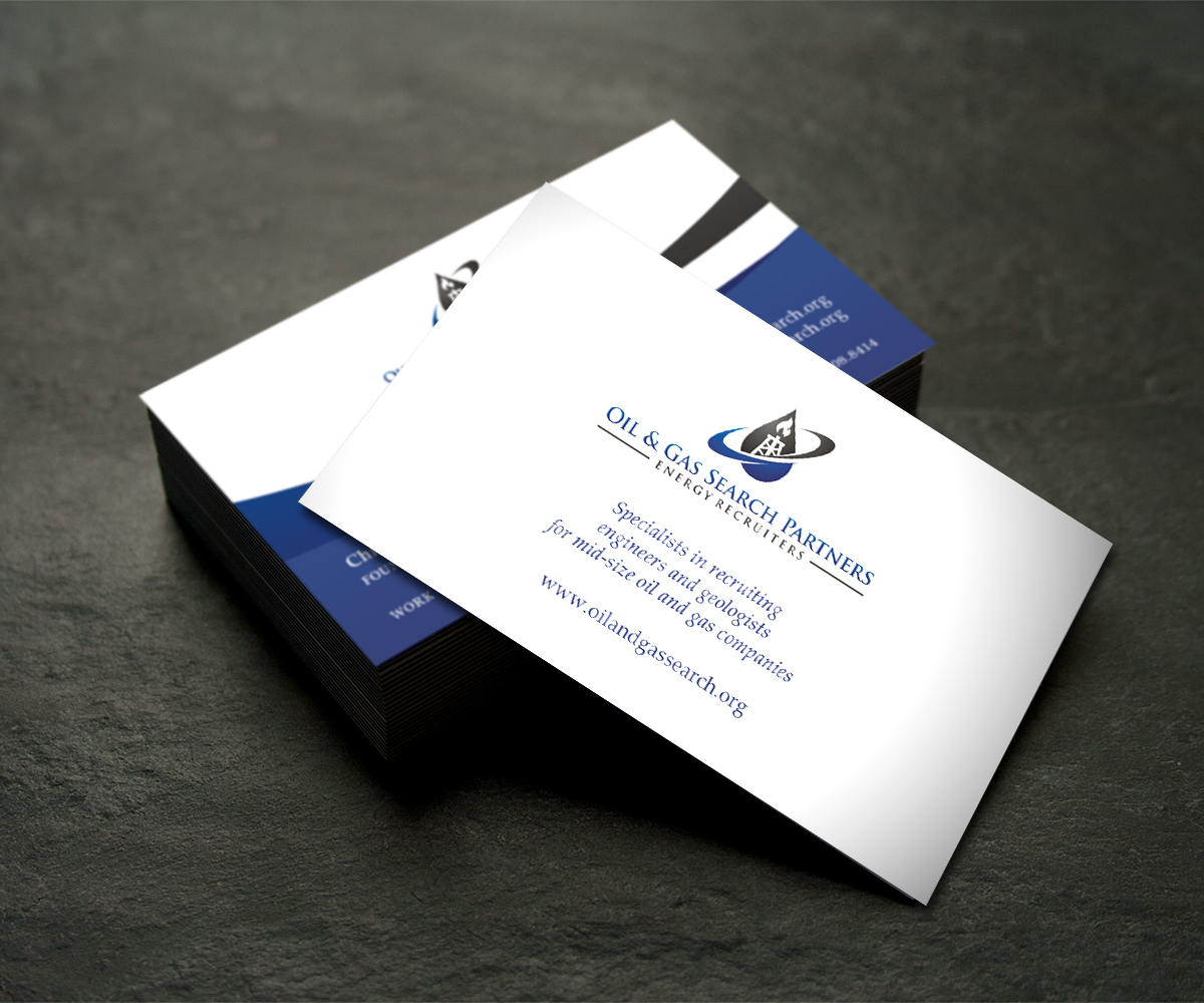 oil and gas business cards 2