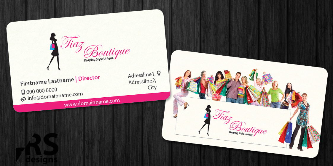 online boutique business cards 3