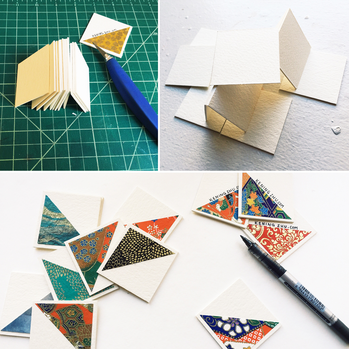 origami business cards 4