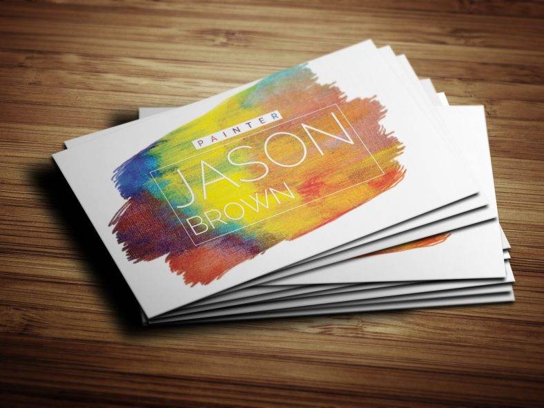 painters business cards examples 3