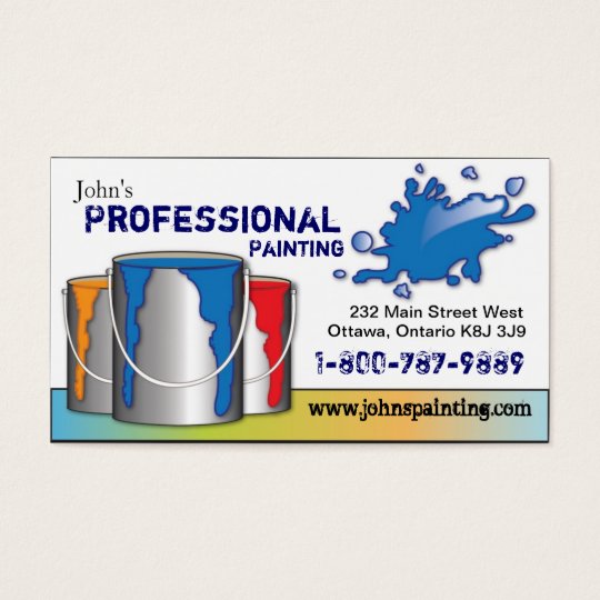 painters business cards examples 9