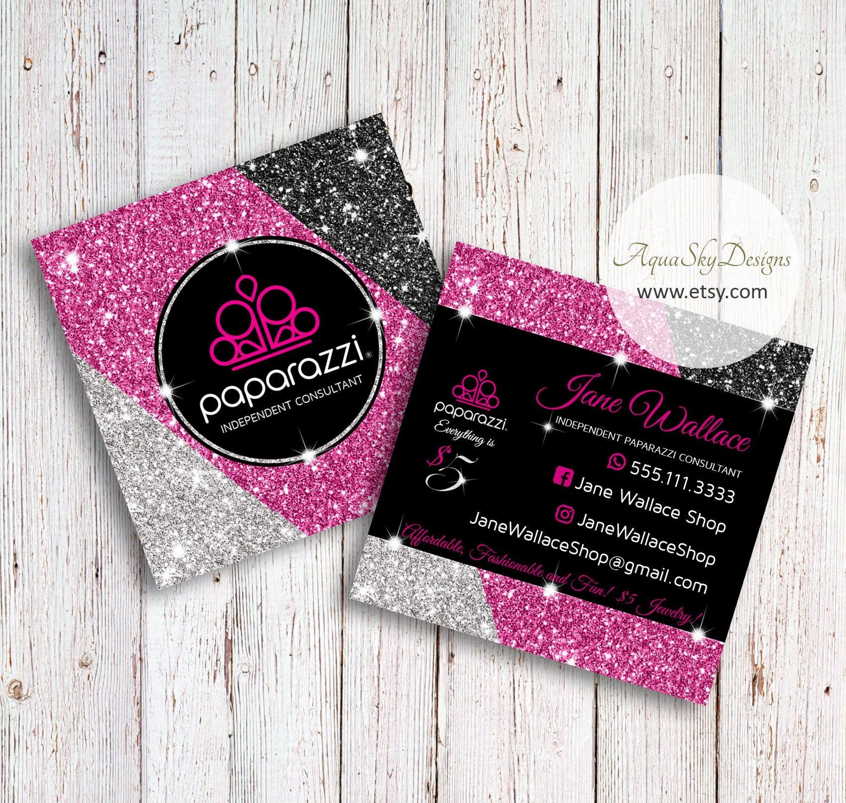 paparazzi business cards free 1