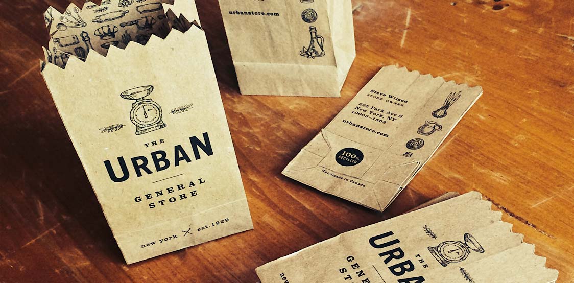 paper bag business cards 2