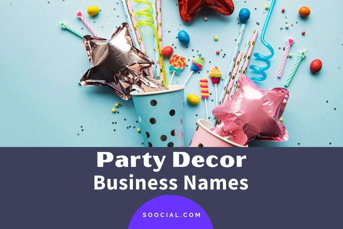 party decoration business cards 1