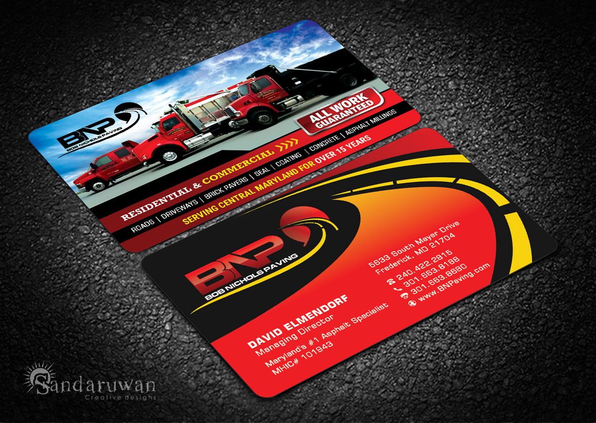 paving business cards 1