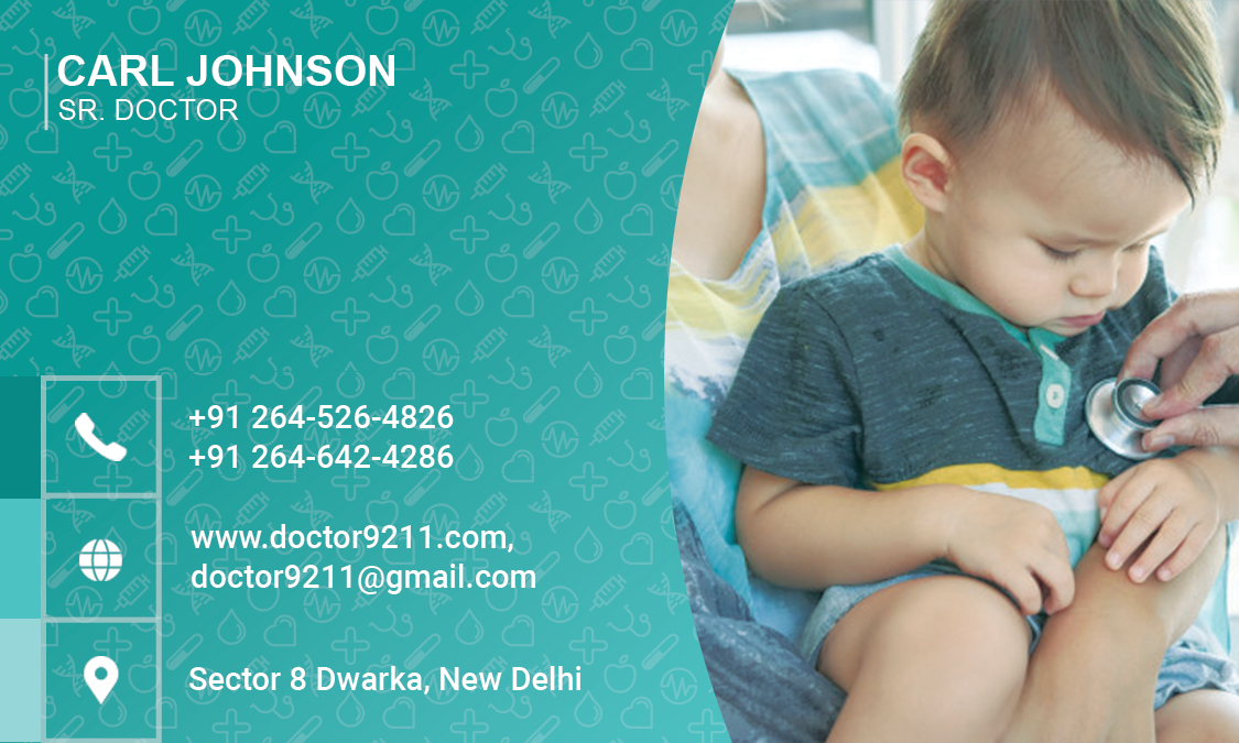 pediatric business cards 1
