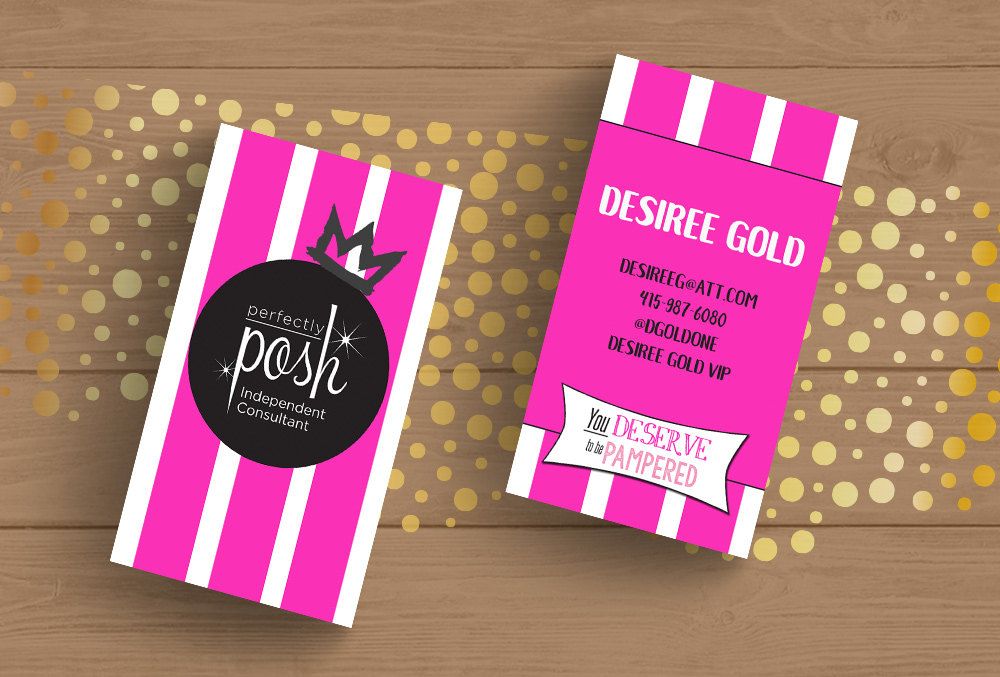 perfectly posh business cards templates 3