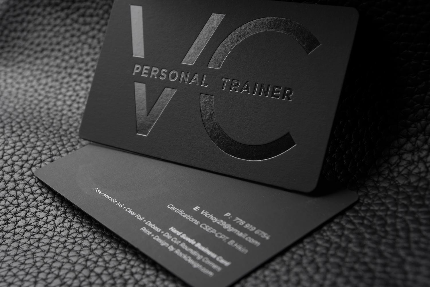 personal trainer business cards examples 3