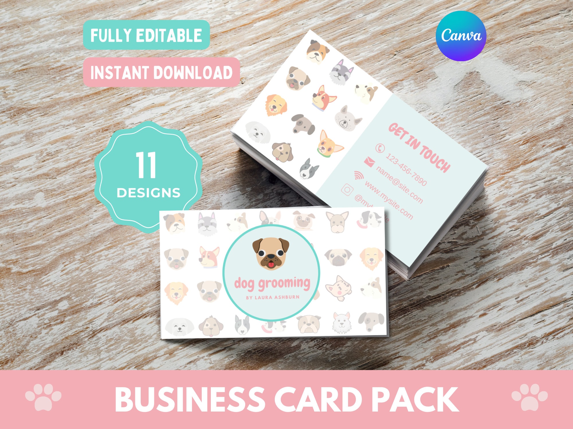 pet business cards 5