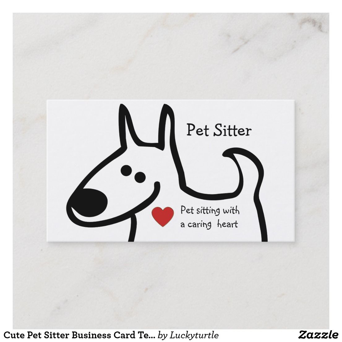 pet sitter business cards 4