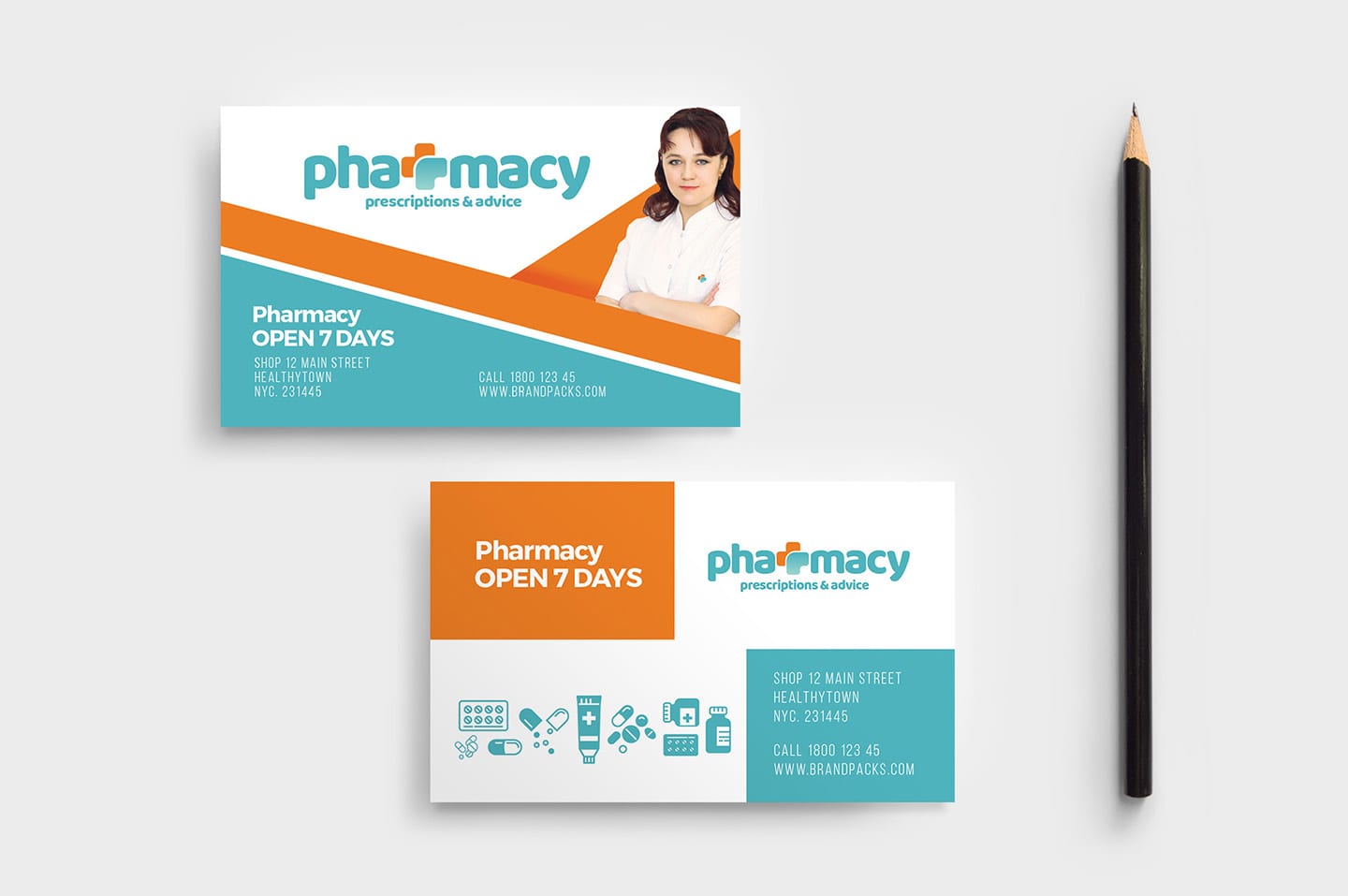 pharmacy business cards 1