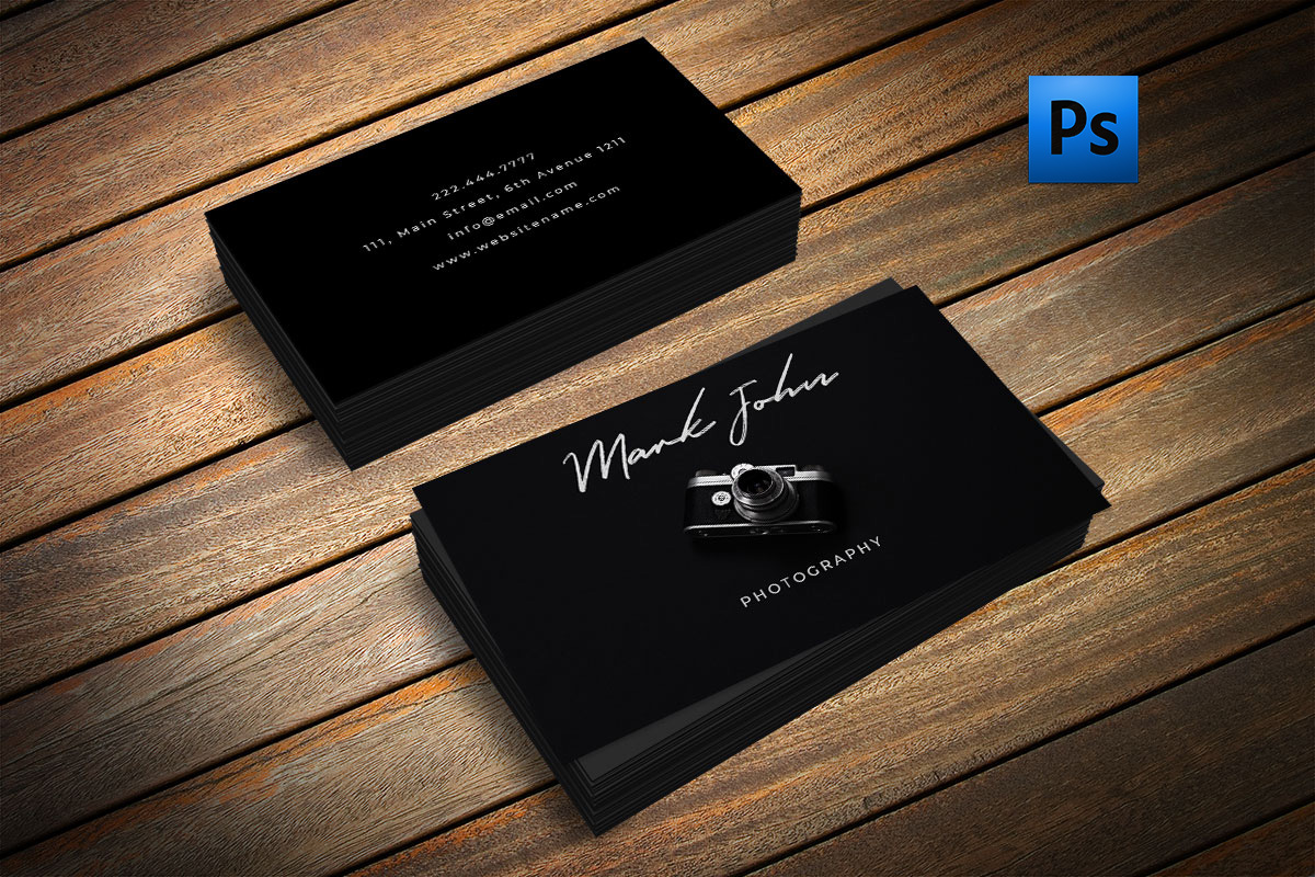 photographer business cards examples 2