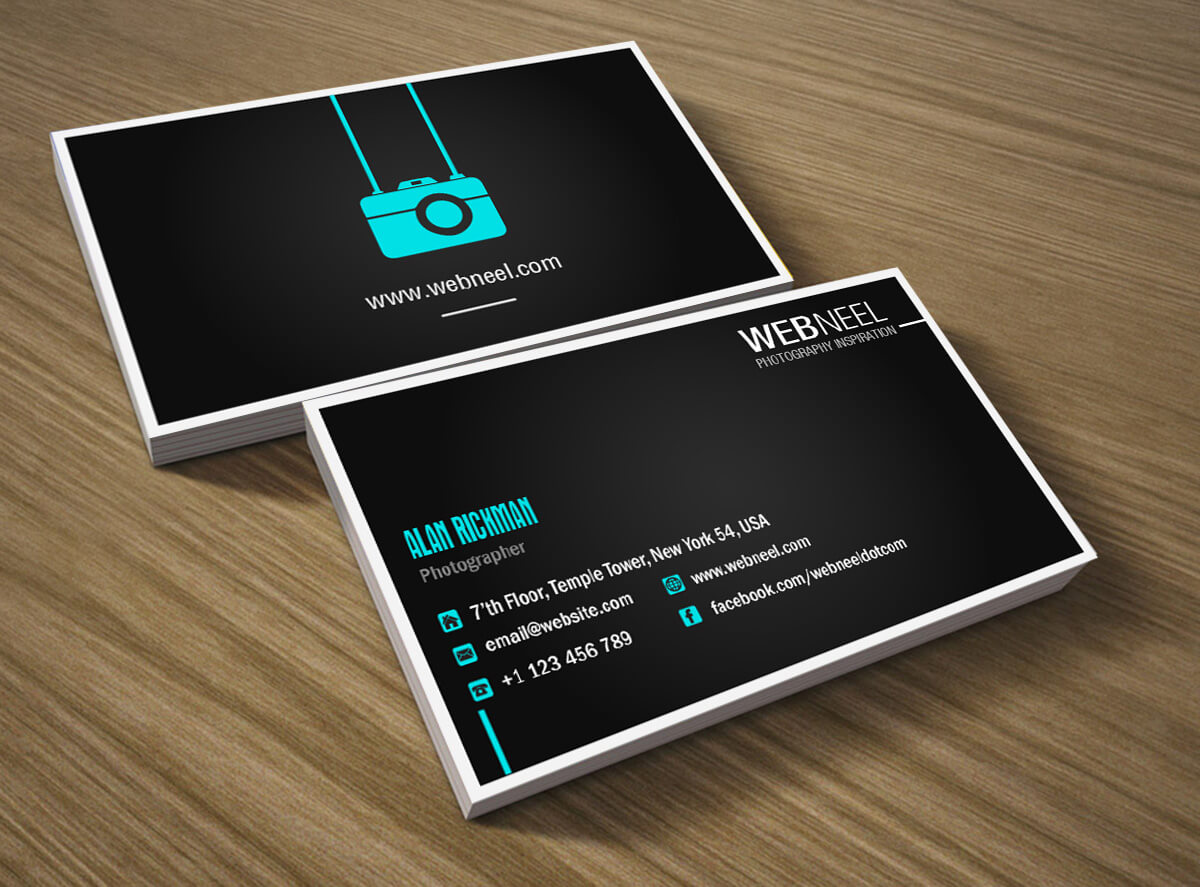 photographer business cards ideas 2