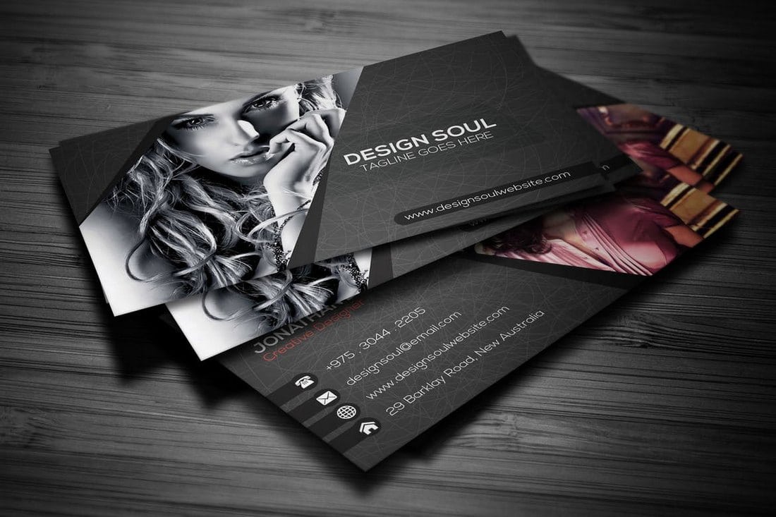 photography business cards templates 1
