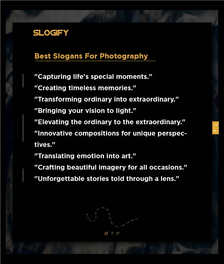 photography slogans for business cards 2