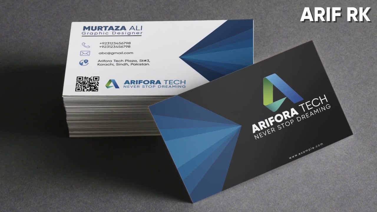 photoshop business cards tutorial 4