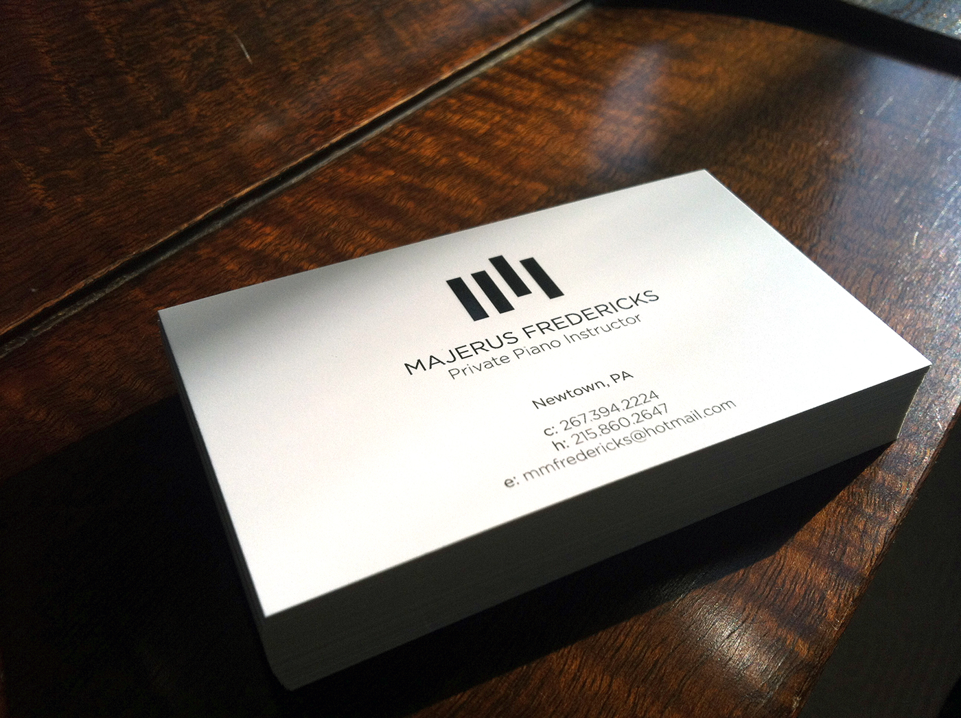 pianist business cards 1