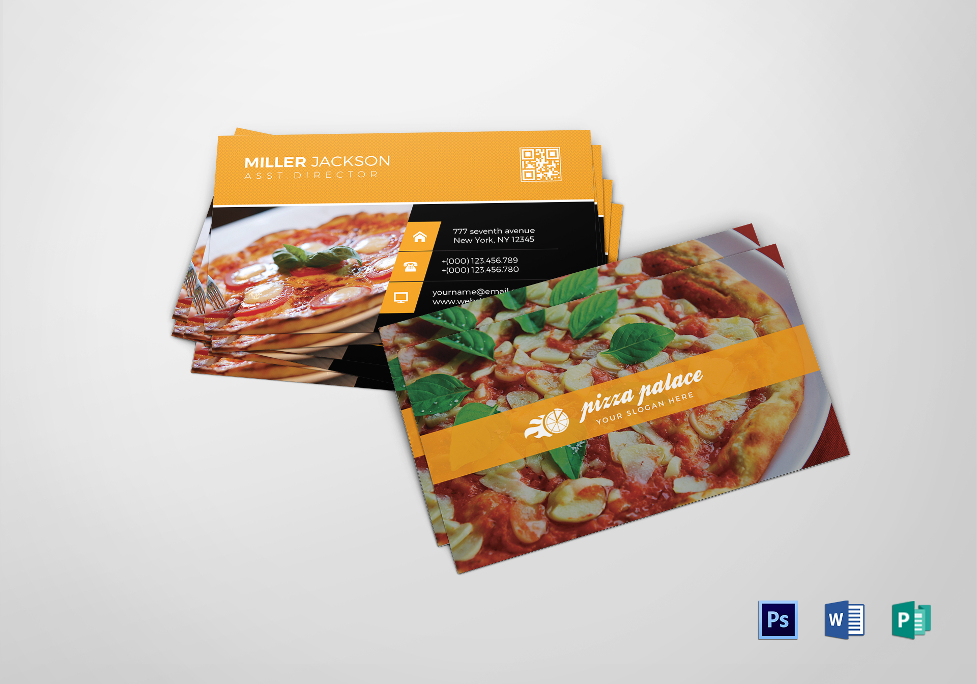 pizza business cards 1