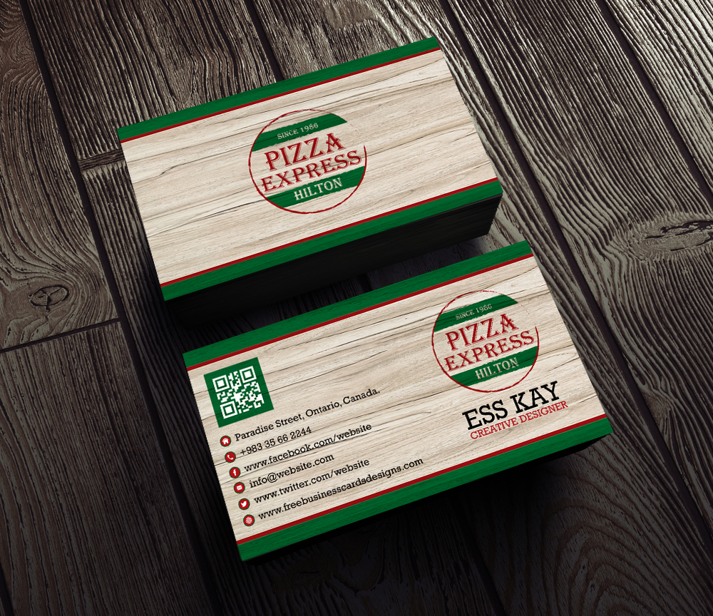 pizza business cards 3