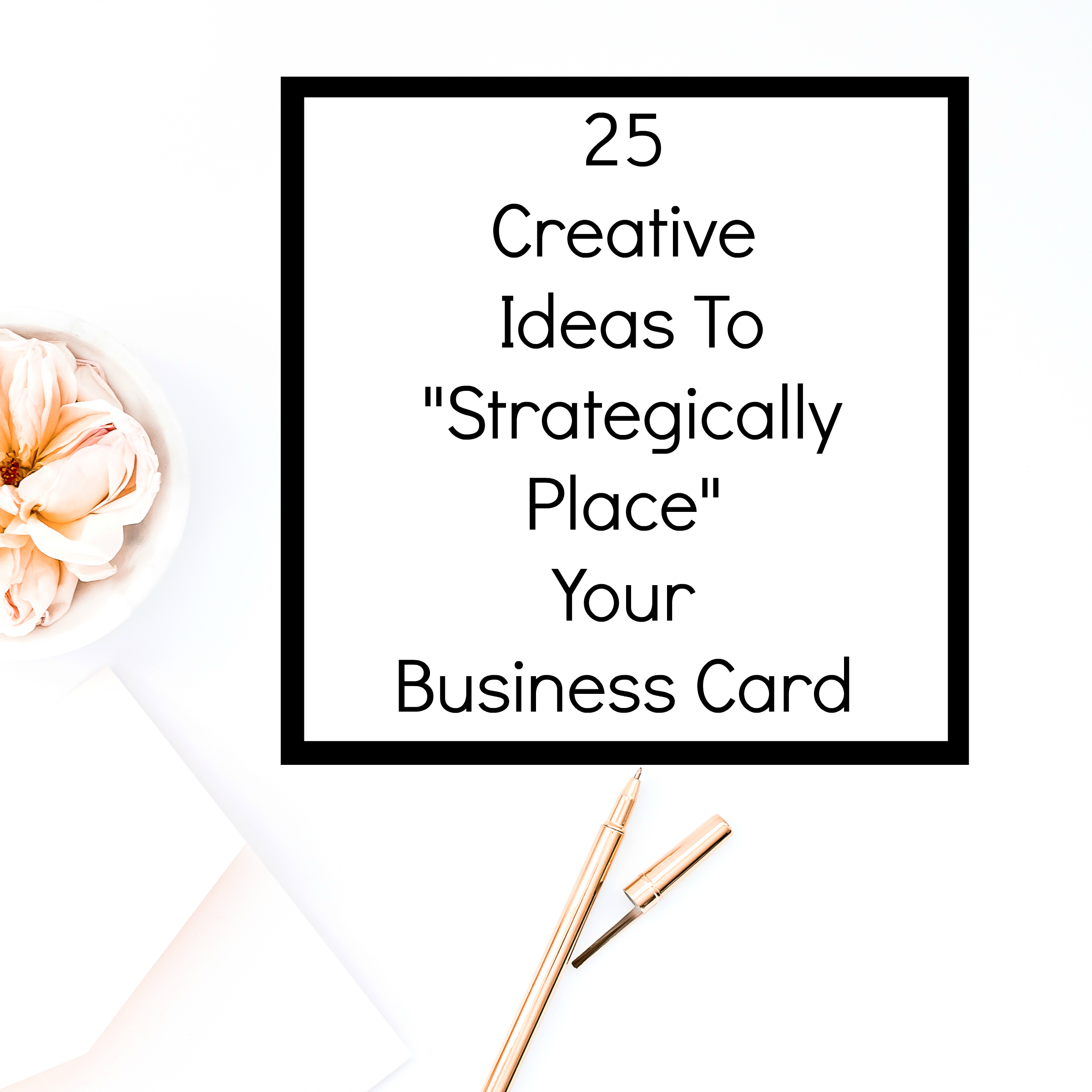 places to leave your business cards 7