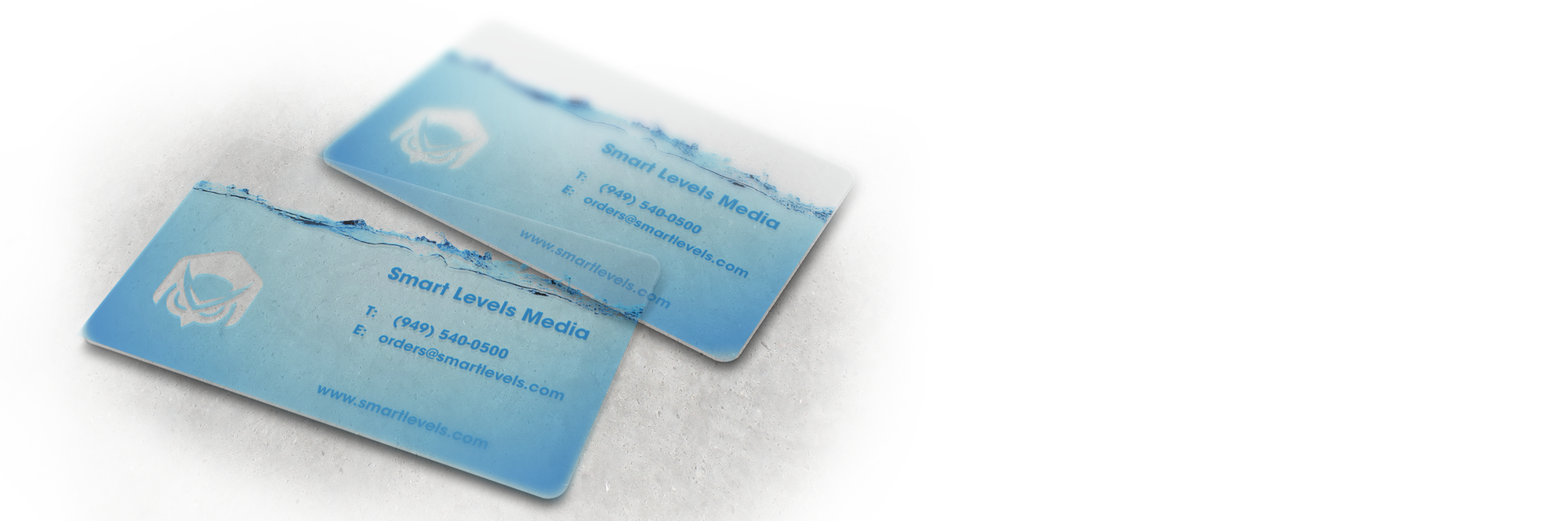 plastic transparent business cards 2