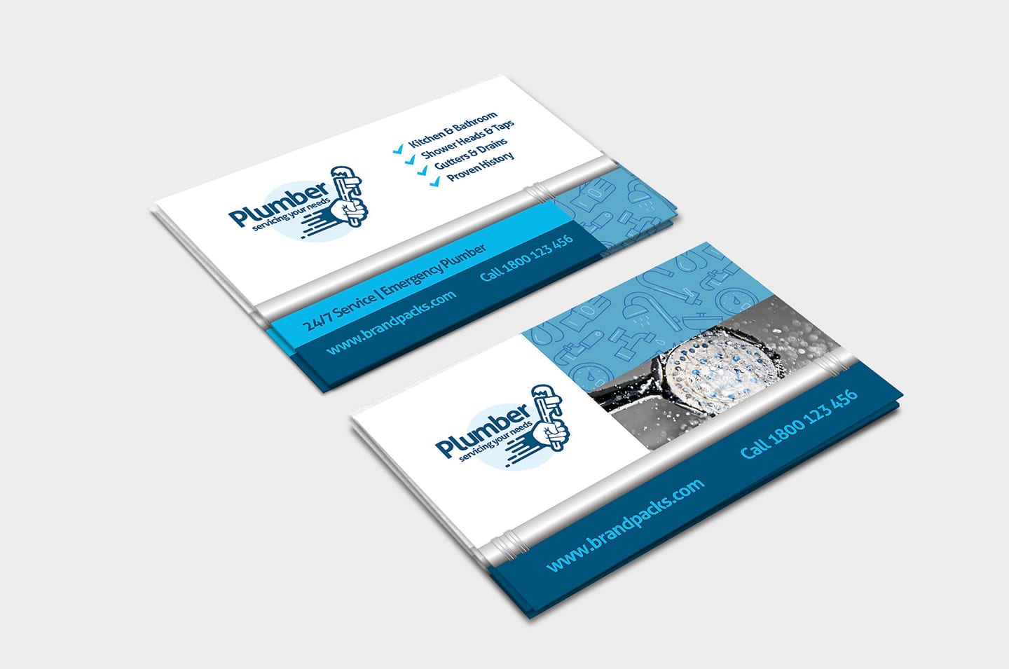 plumber business cards 1