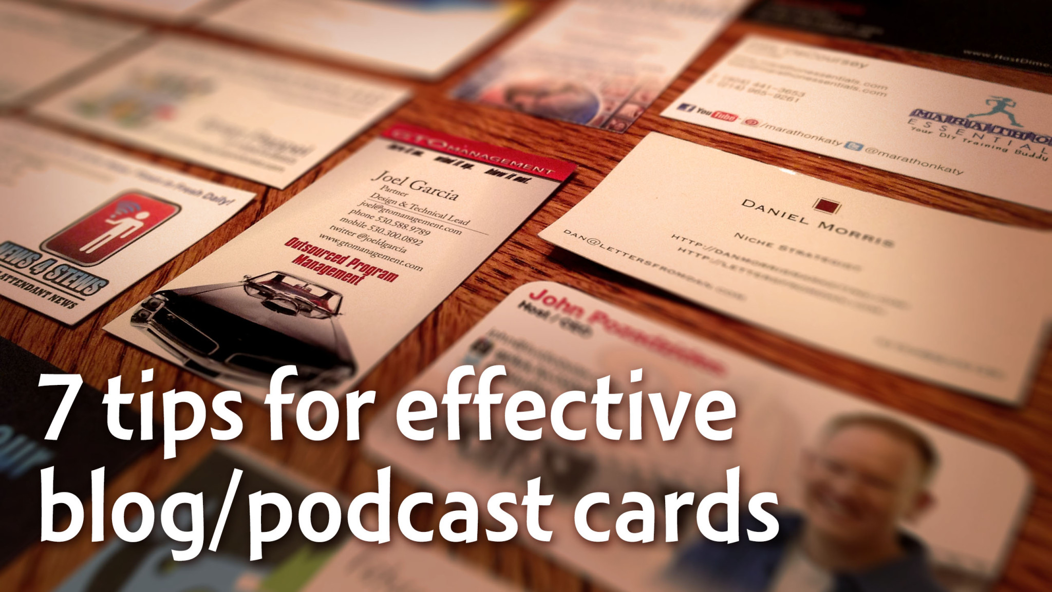 podcast business cards 1