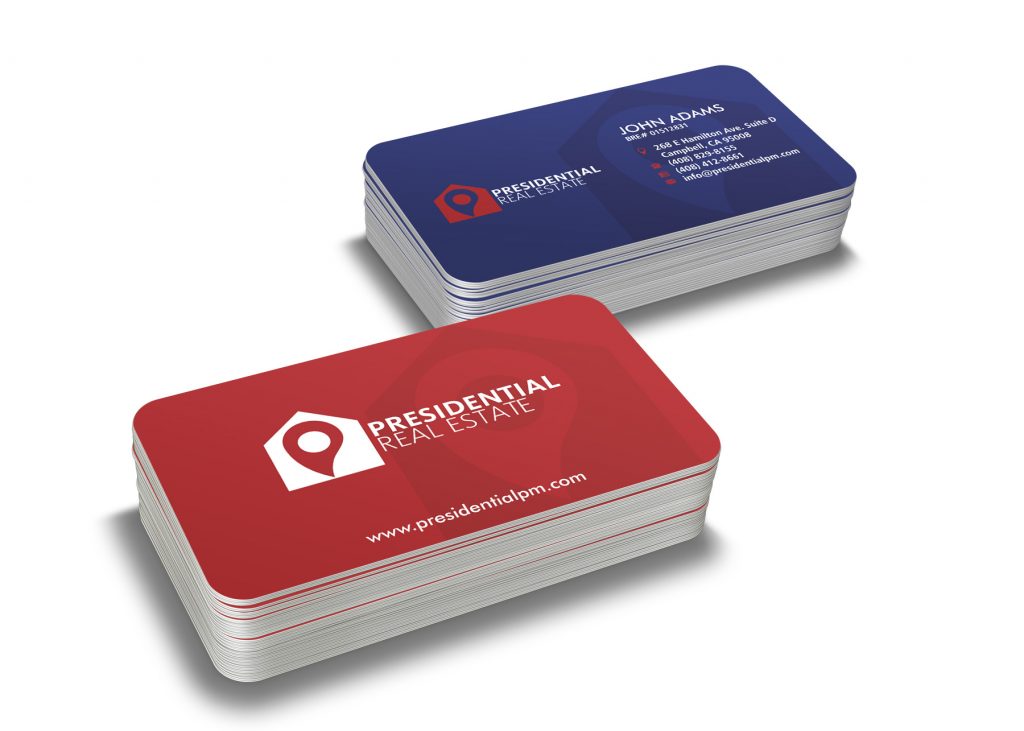 presidential business cards 2
