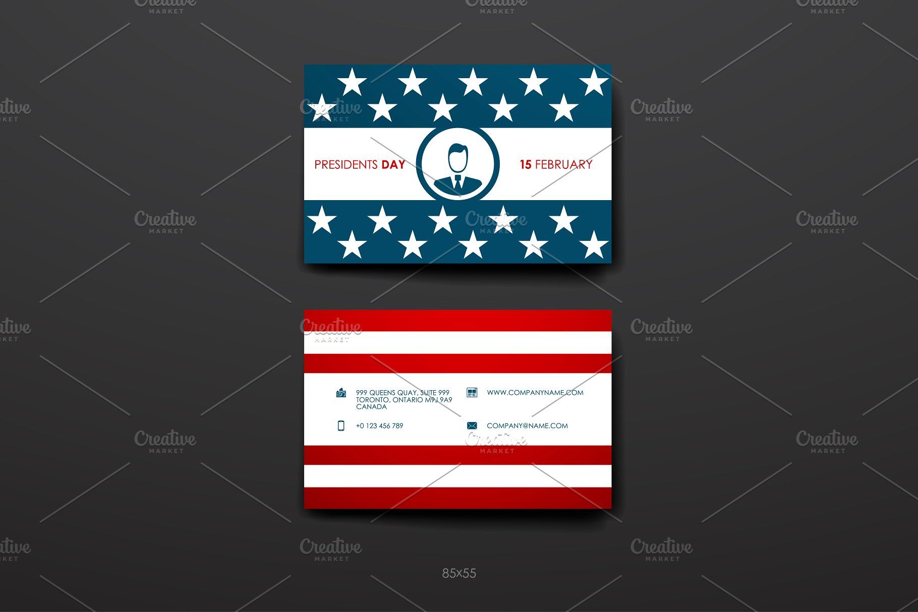 presidential business cards 4
