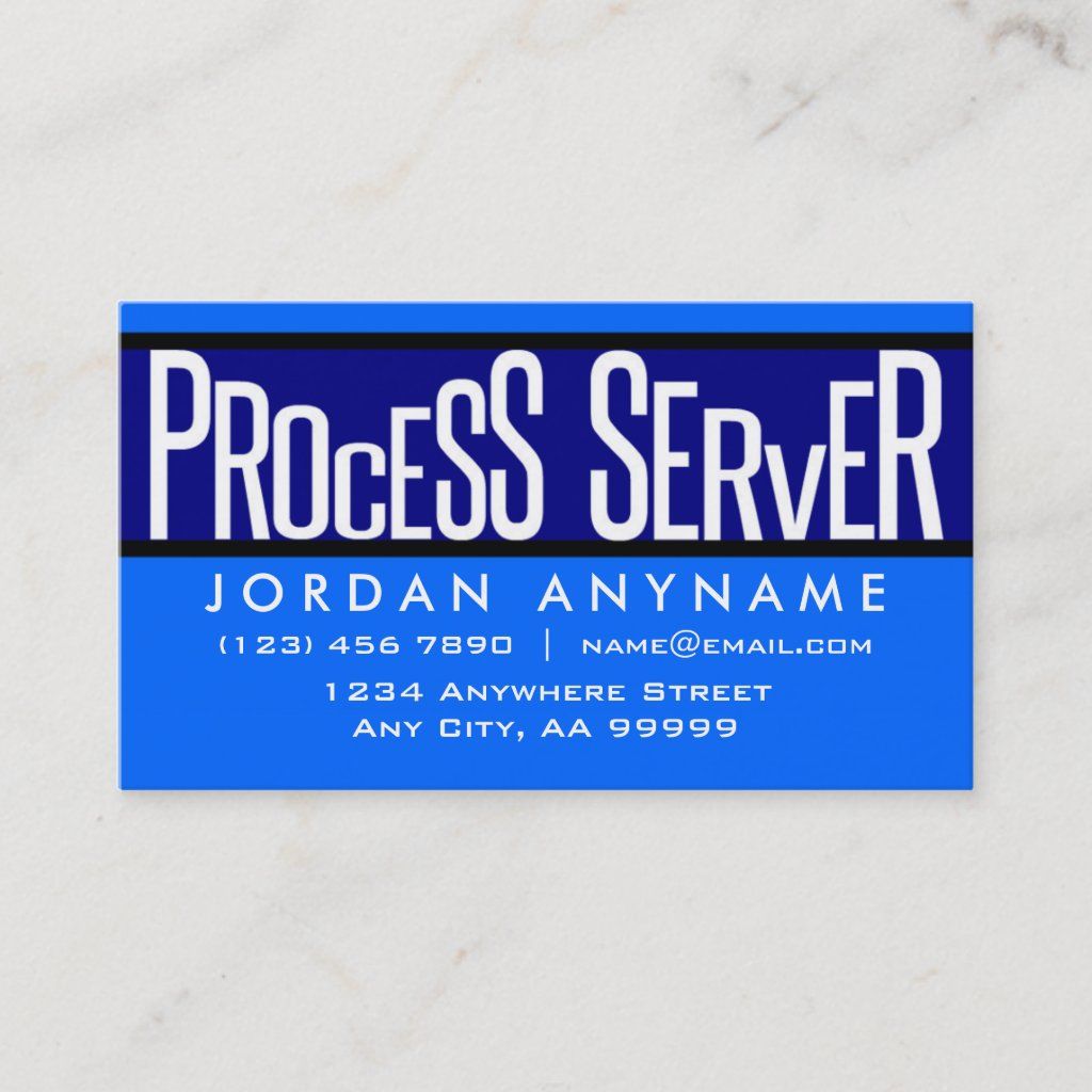 process server business cards 1