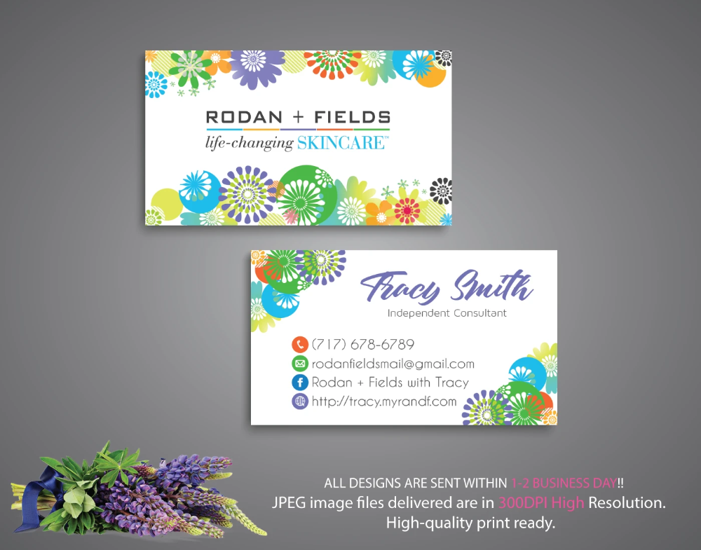 promo code for rodan and fields business cards 3