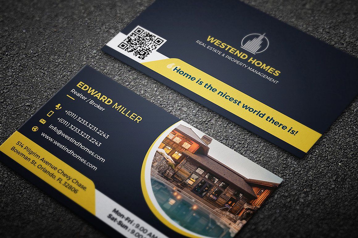 property manager business cards 1