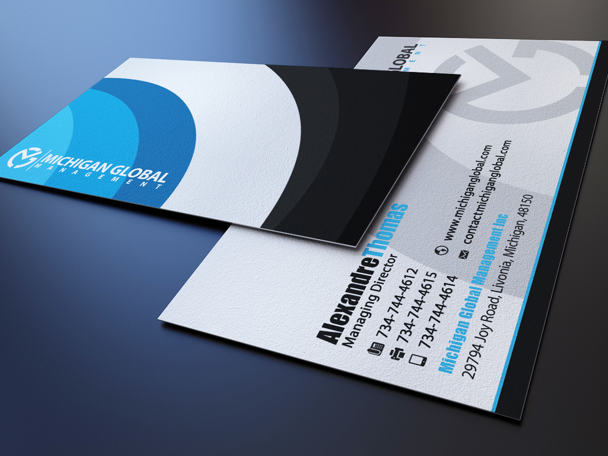 property manager business cards 2