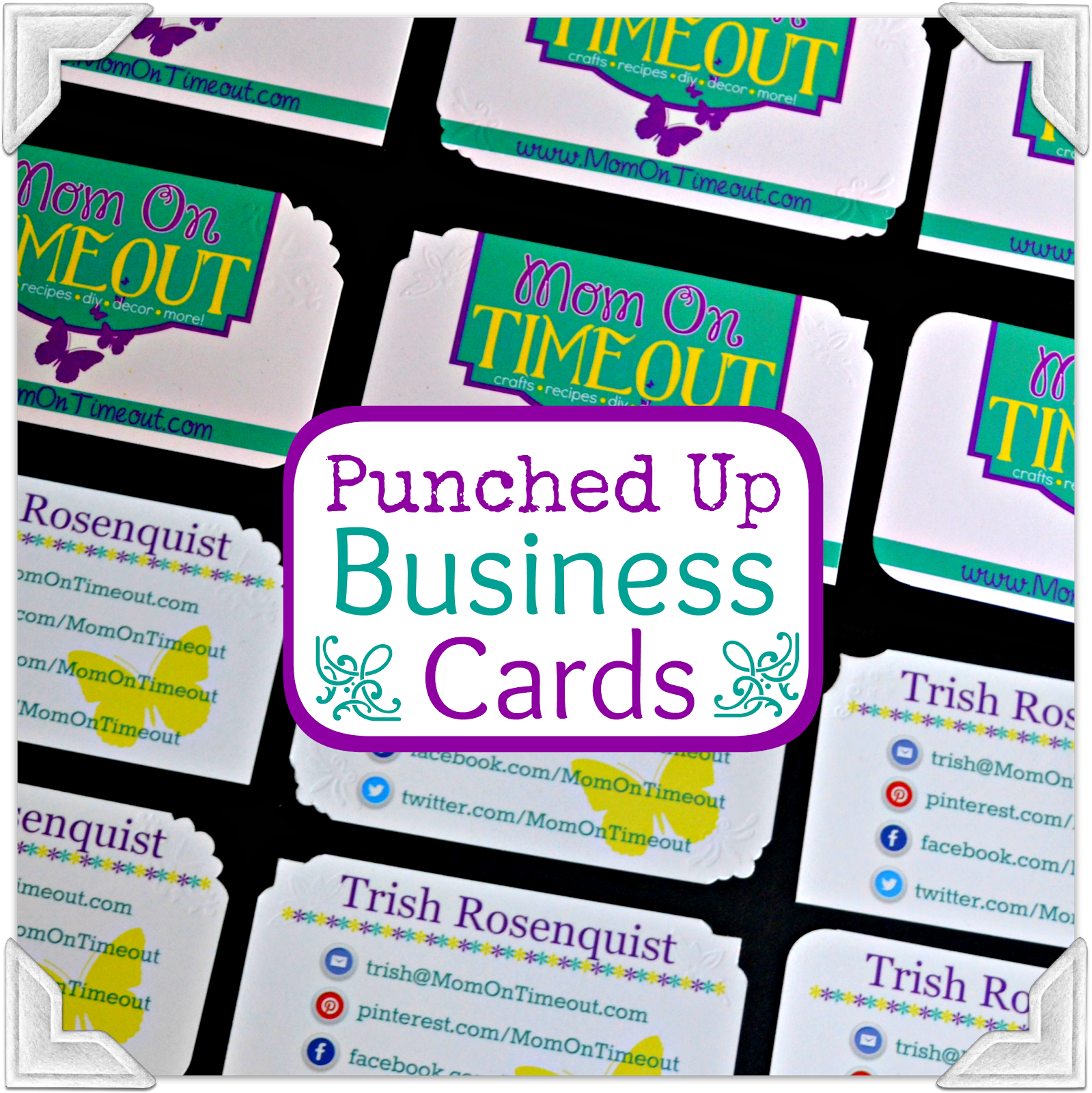 punched business cards 2
