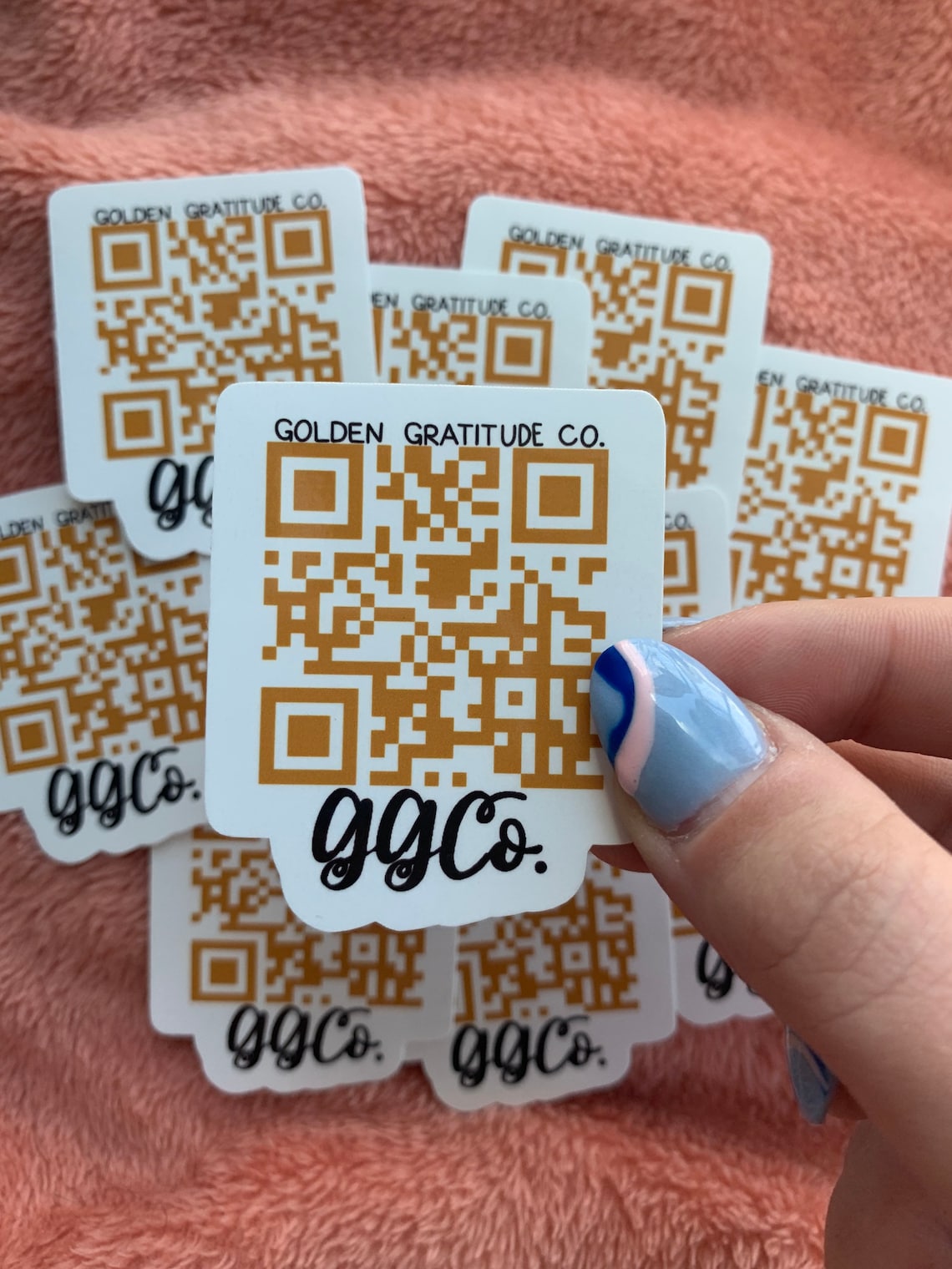 qr code stickers for business cards 1