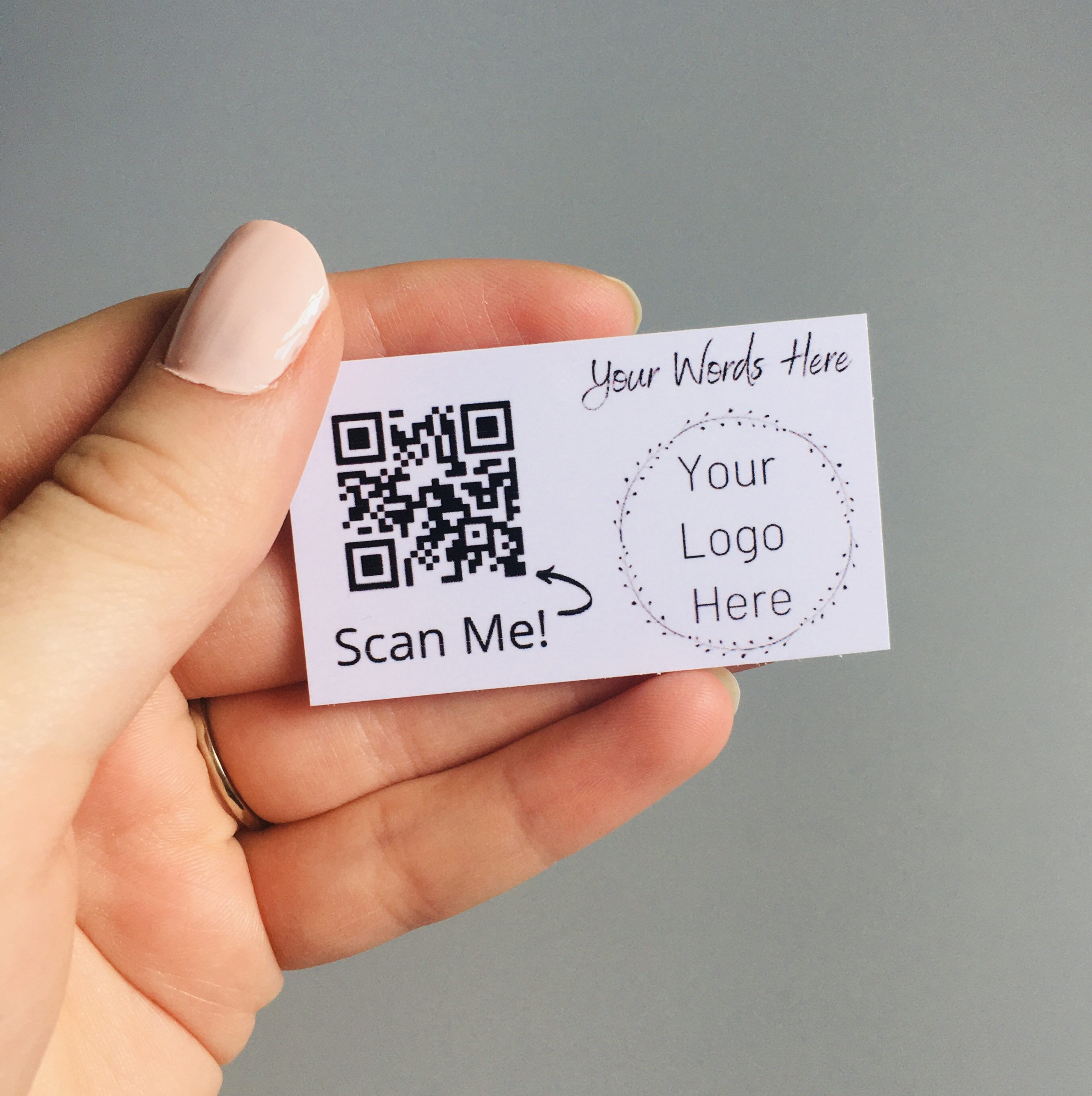 qr code stickers for business cards 3