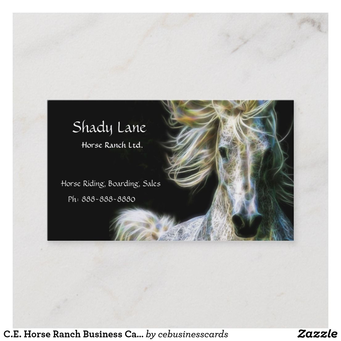 ranch business cards 2