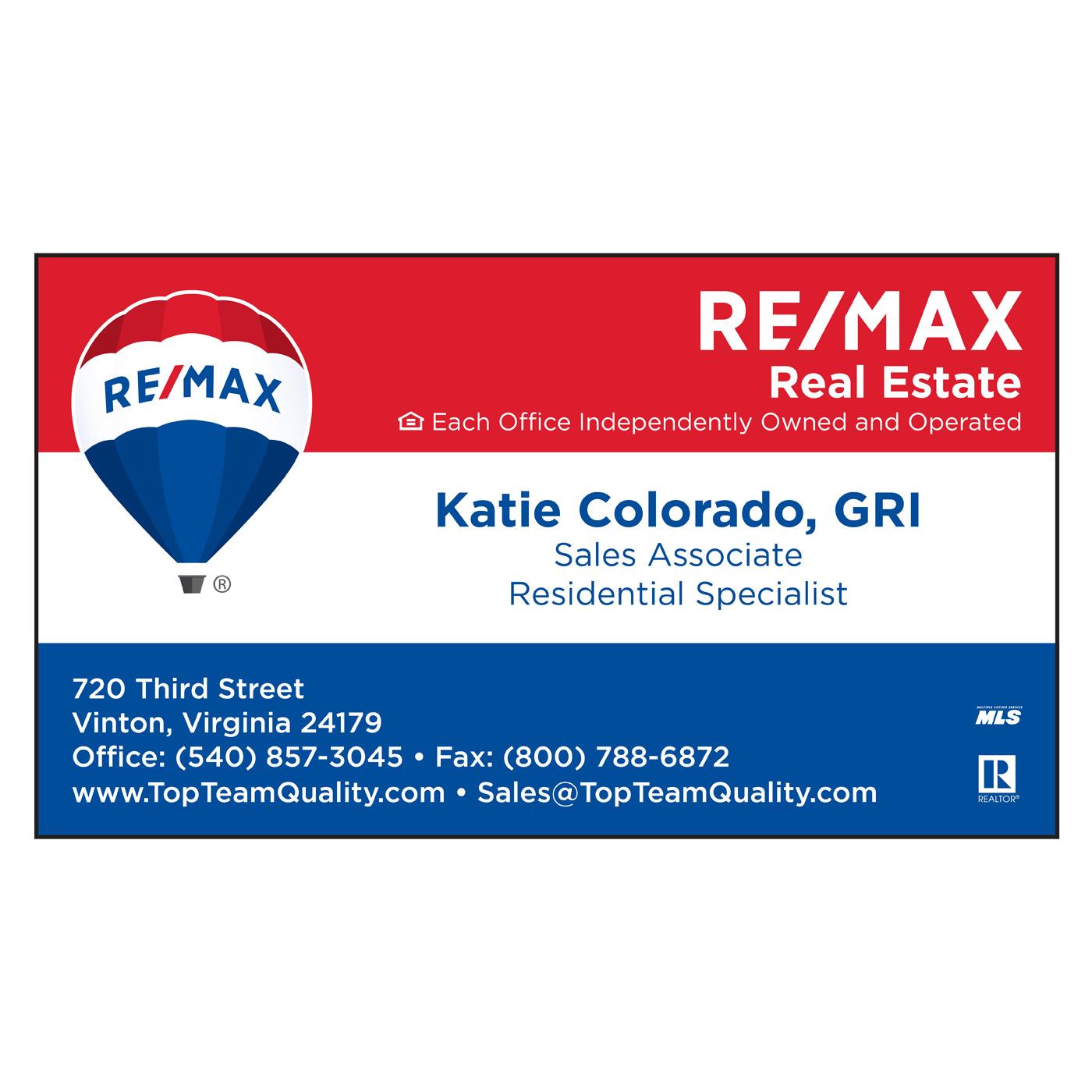 re max approved business cards 1