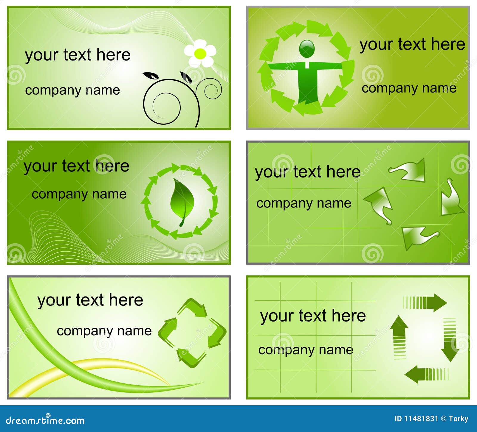 recycling business cards ideas 5