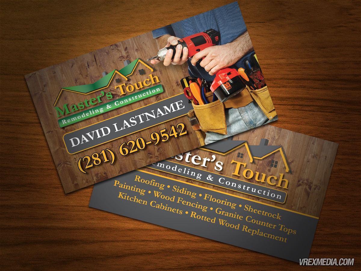 remodeling business cards 5