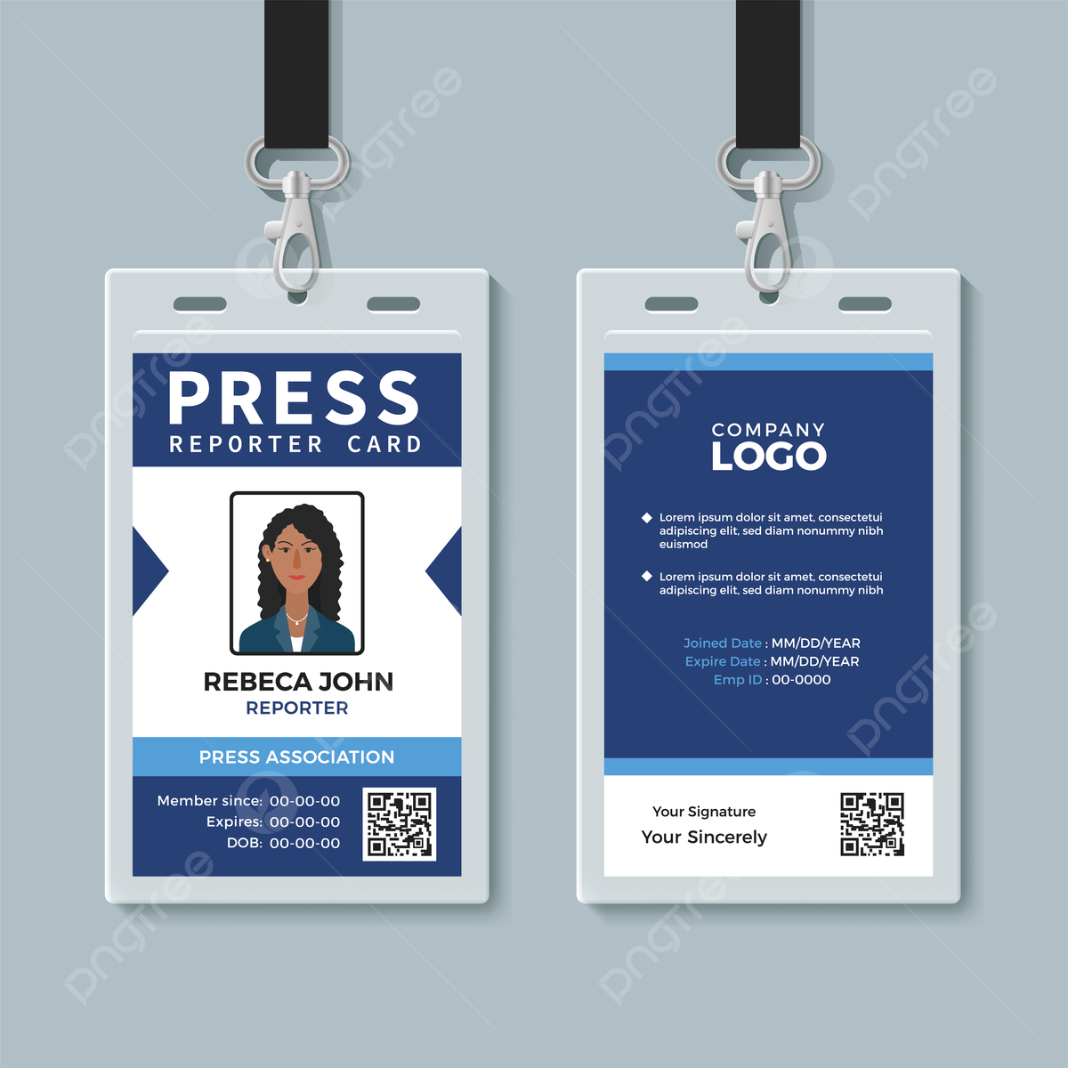 reporter business cards 3