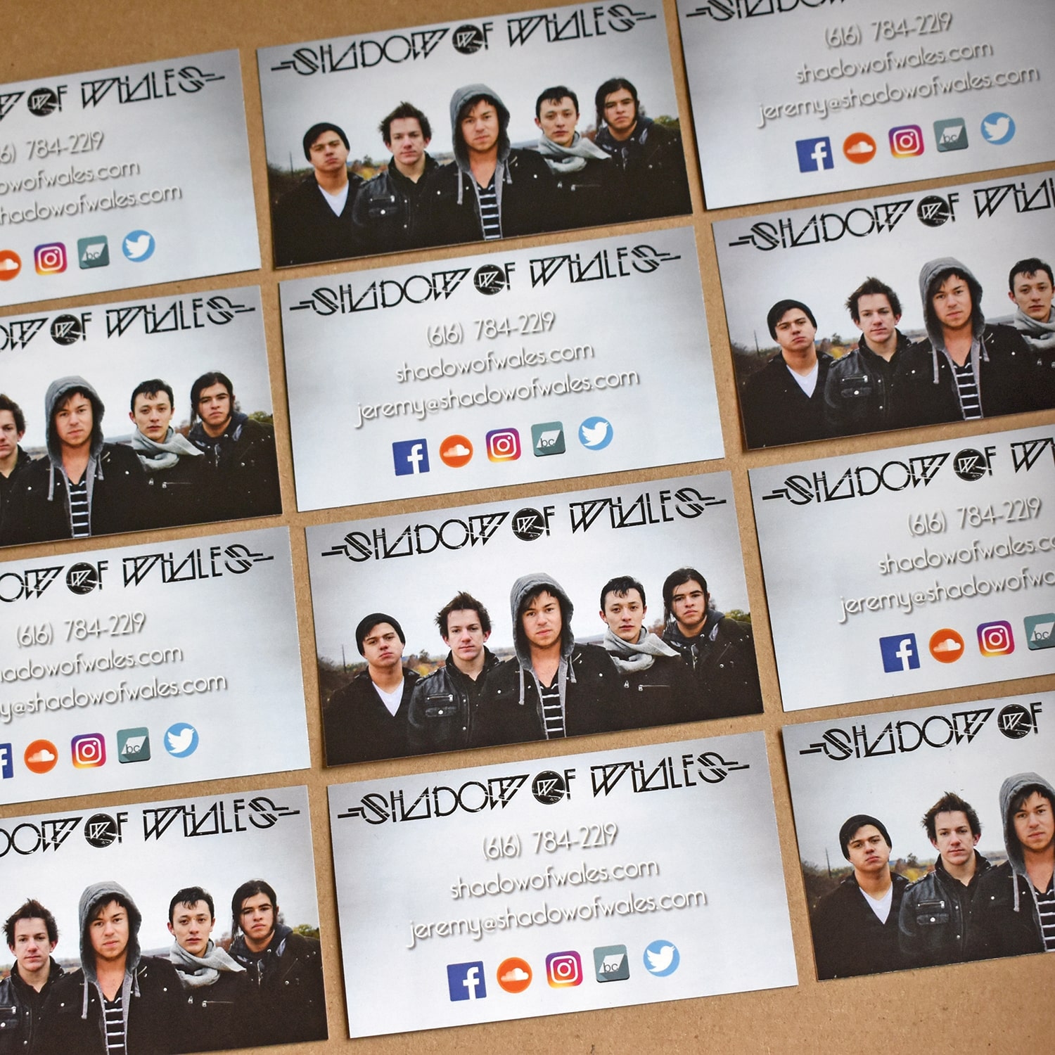 rock band business cards 2