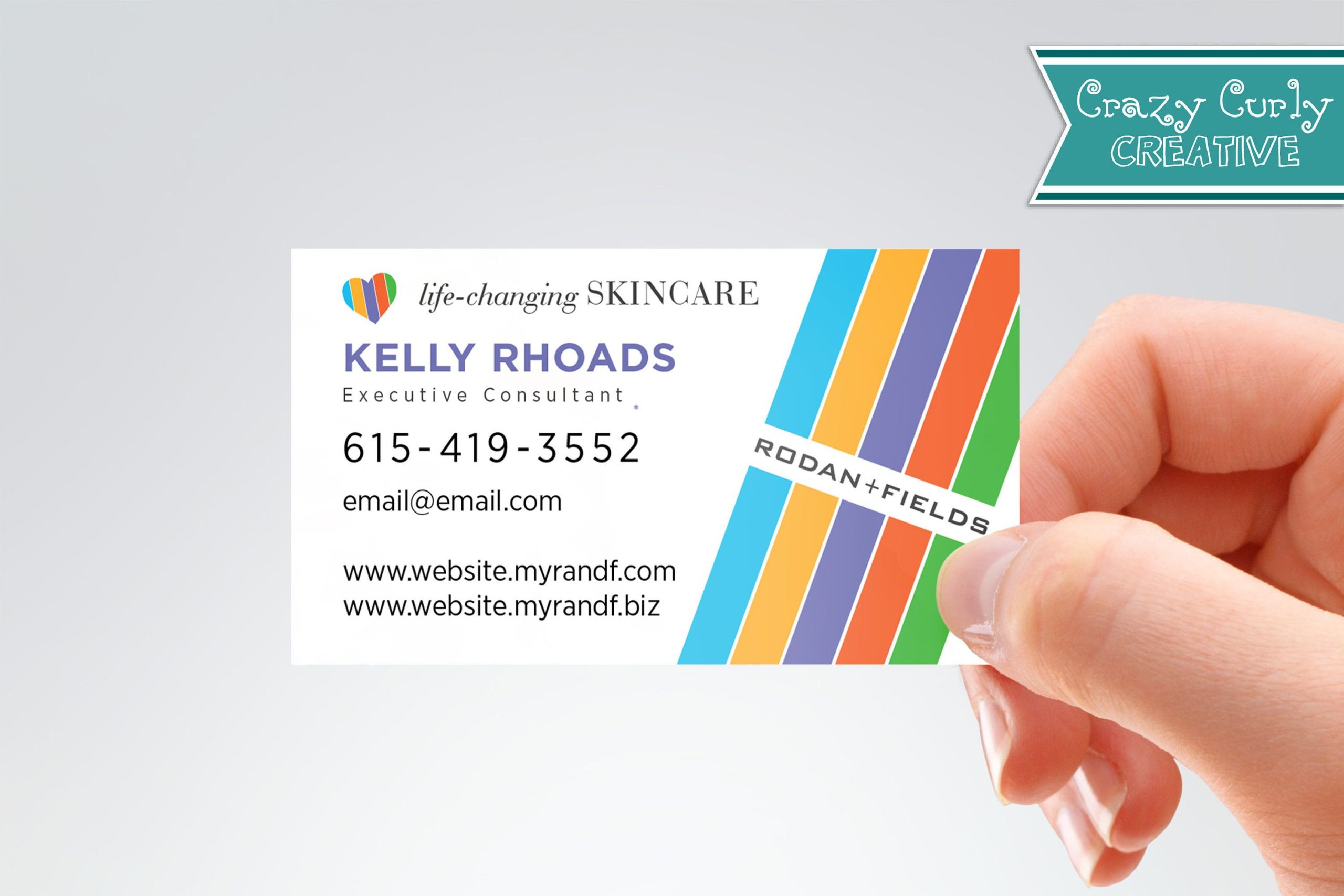 rodan and fields business cards 2