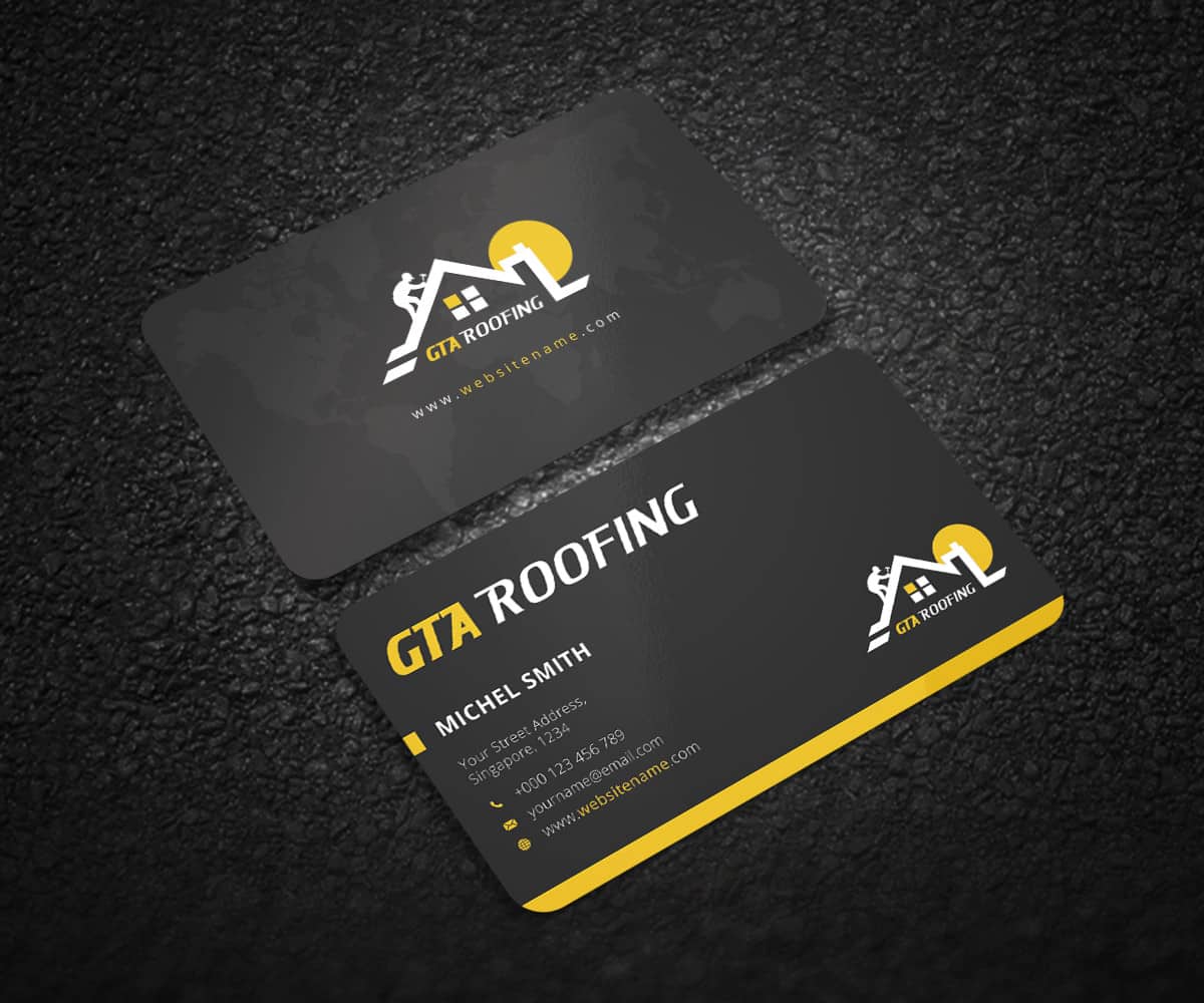 roofing business cards ideas 2