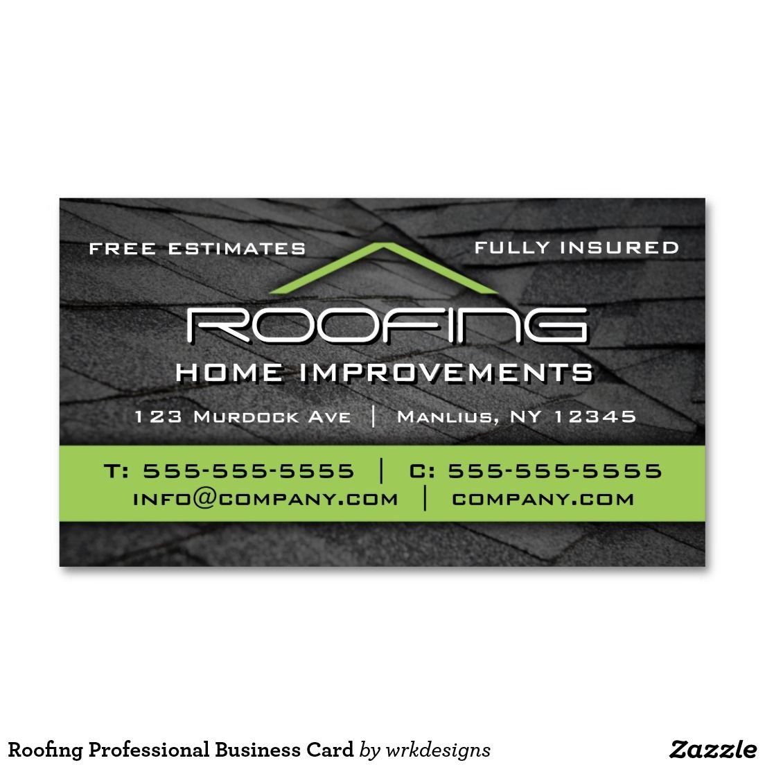 roofing business cards ideas 8