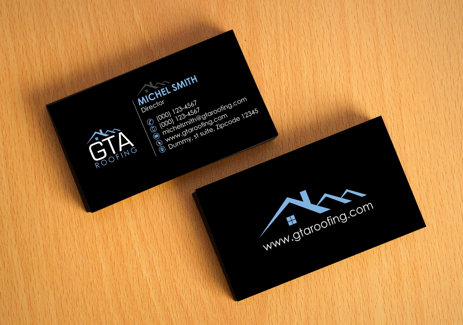 Roofing Company Business Cards: The Key to Success in the Roofing ...