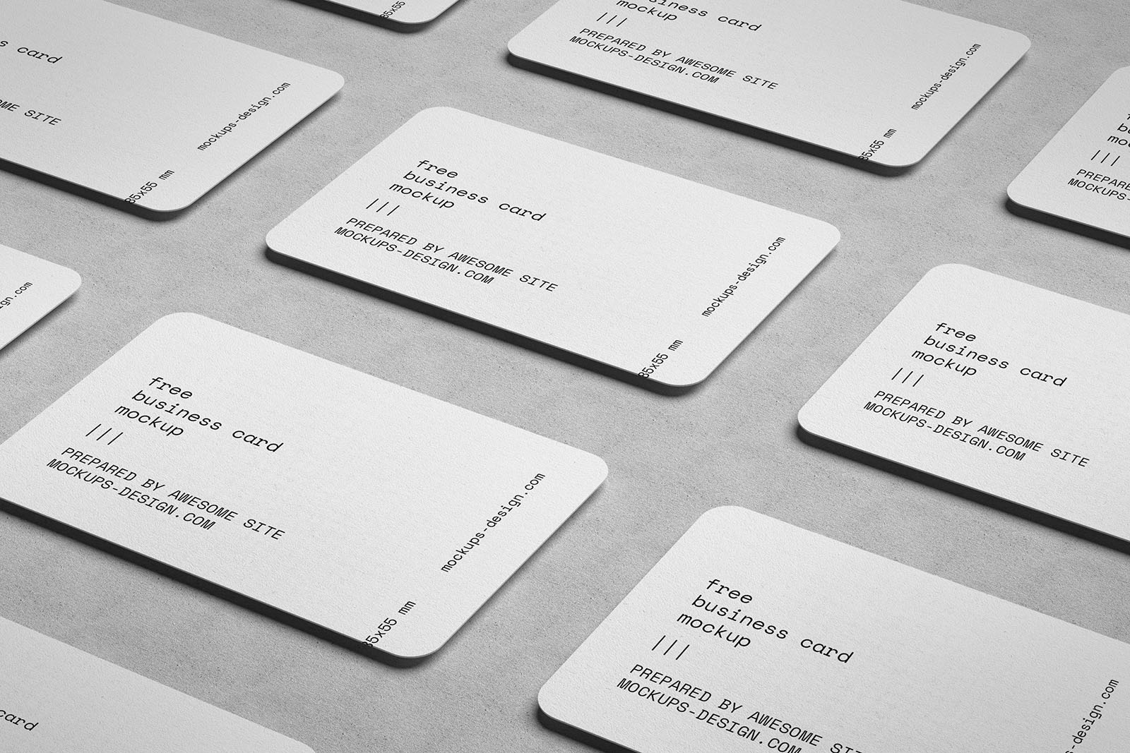 rounded business cards 7