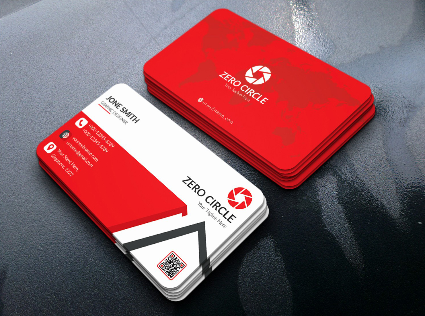 rounded corner business cards 1