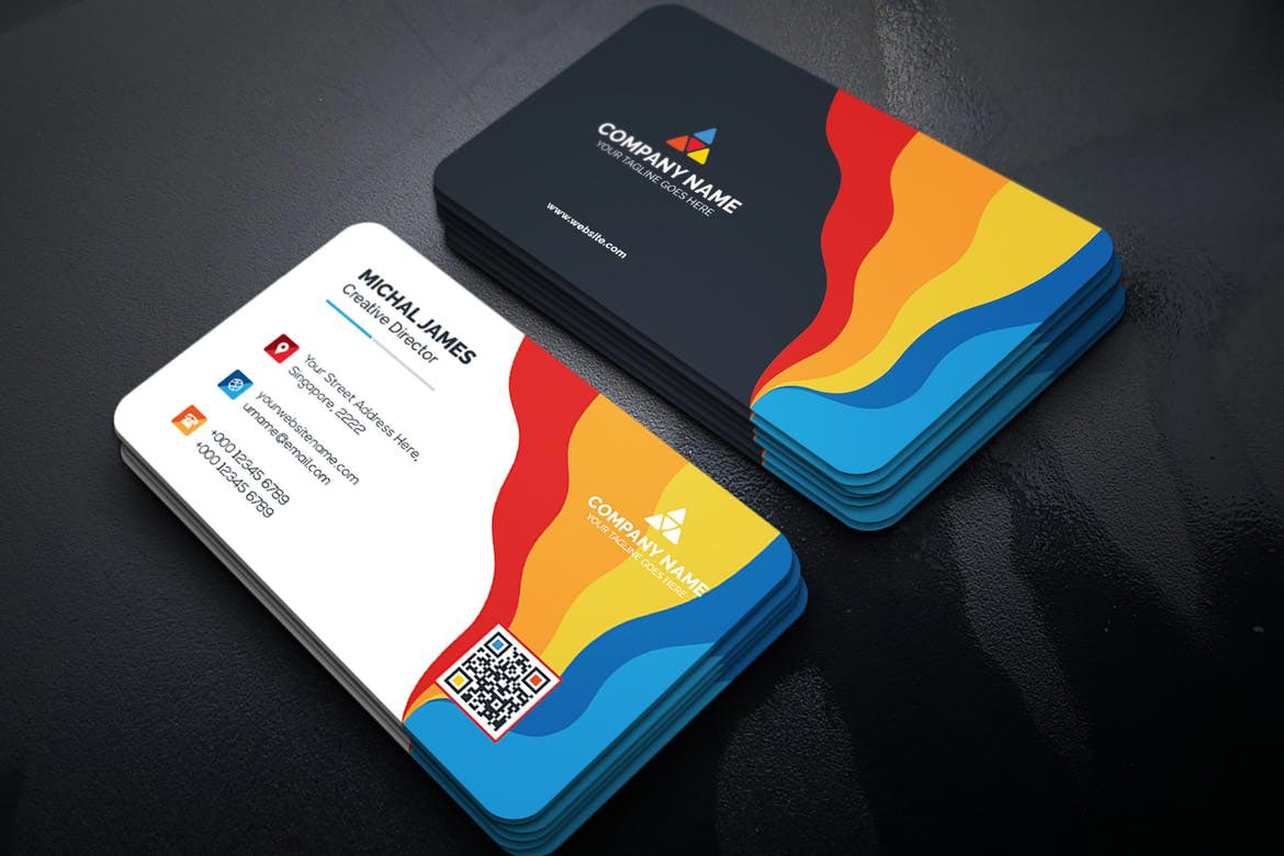 rounded corner business cards 2